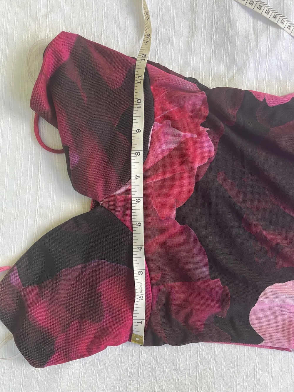 Windsor Magenta and Pink Floral V-Neck Maxi Dress - Picture 5 of 13